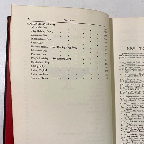 Holy Days and Holidays Hardcover Edward M. Deems Antique Book 1900s - Picture 8 of 14